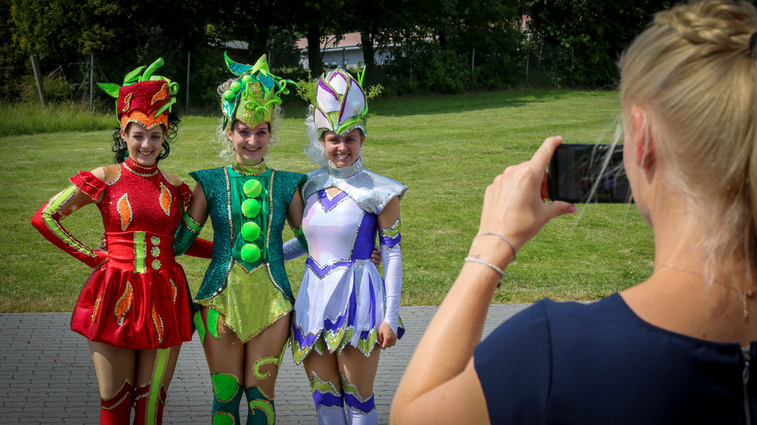 Showtanzkostüme gefertigt in der Uniformschneiderei
